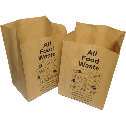 London Borough Of Bexley Paper Food Waste Kitchen Caddy